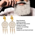 thumbnail image 3 of Beard Dreadlock, Golden Beard Spring Dreadlock 10pcs Alloy  for Men for Weddings, 3 of 8