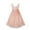 Coral Pink, variant on Manyakai Kids Sleeveless Flower Girl Dress V-Neck Ruched Chiffon Wedding Party Formal Ball Gown Coral Pink 2