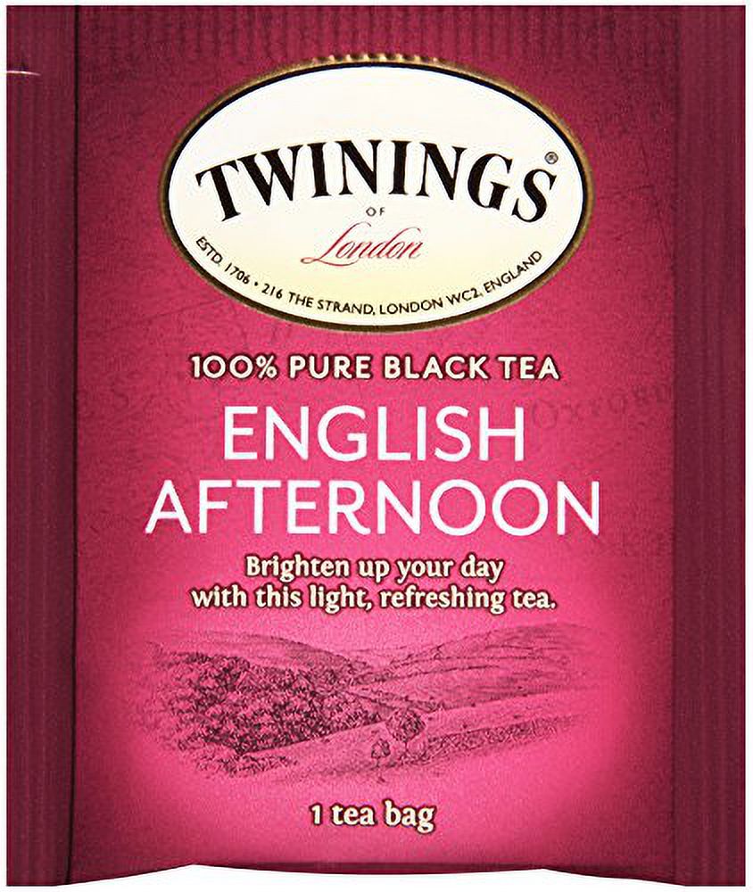 Twinings of London English Afternoon Tea Bags , 20 Ct., 1.41 oz., 6 Boxes