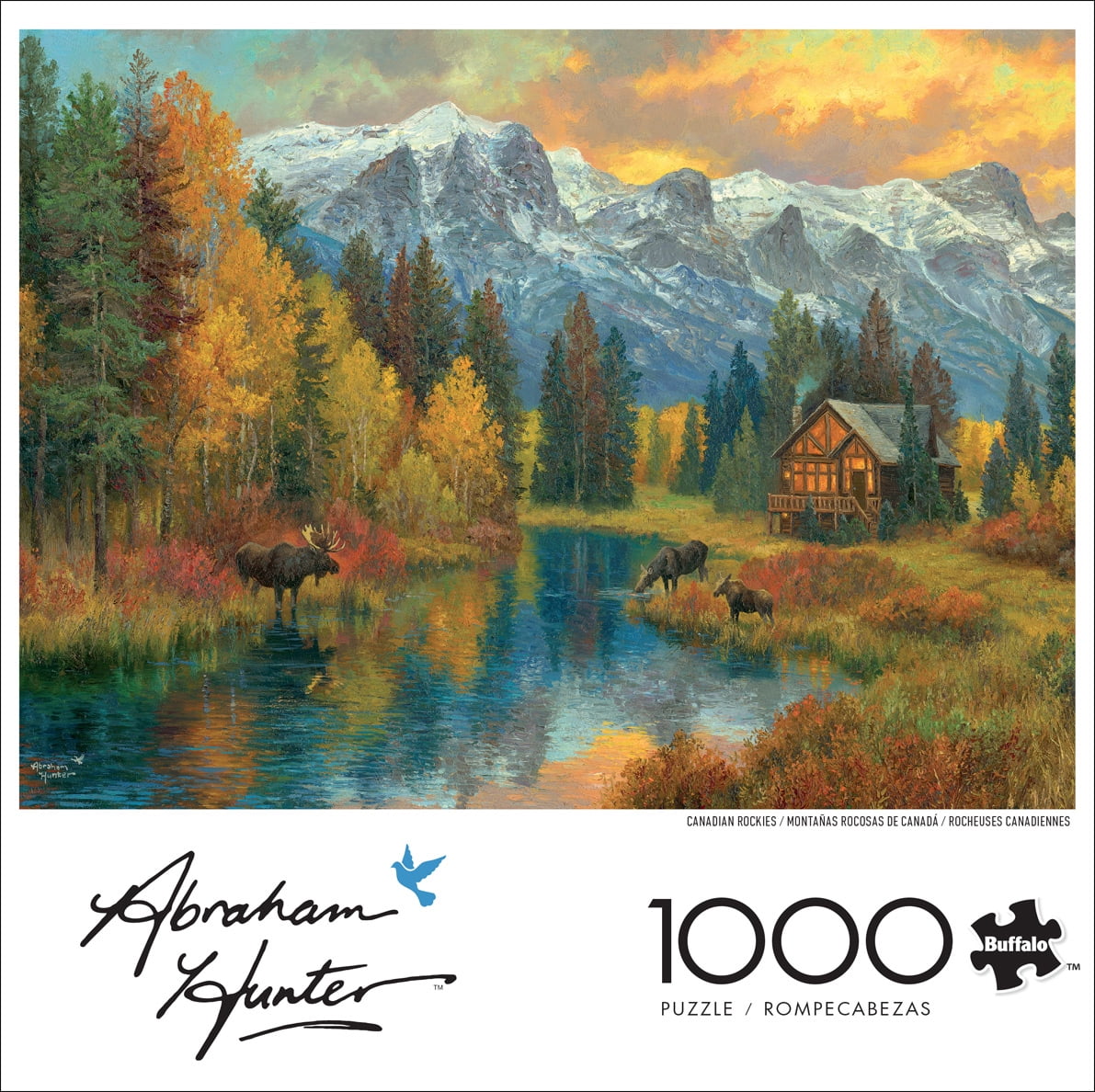 Buffalo Games Le puzzle Canadian Rockies- en 1000 pièces
