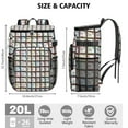 thumbnail image 3 of Science Classroom Essential Cooler Backpack - 20L High-Capacity Insulated Leakproof Bag for Students & Workers, Tablet Compartment Included, 3 of 5