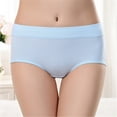 thumbnail image 4 of yunLCZ Underwear for Women Cotton Women's Panties Cotton Abdominal Seamless Panties To Lift The Buttocks Large Size Panties Girls Pantie Cotton Fabrics Wasit Hipster Brief Panties for Ladies, 4 of 4