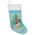 thumbnail image 1 of Carolines Treasures BB9328CS English Spot Rabbit Christmas Christmas Stocking, 1 of 2