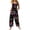 Multicolor, variant on Jumpsuit for Women, Sleeveless Cotton Halloween Print One Piece Romper, Casual Summer Outfit for Women,Ginger 3XL