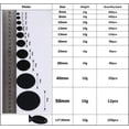 thumbnail image 5 of Lentejuelas sueltas redondas planas de 6 mm, 8 mm, 10 mm, 20 mm y 30 mm para coser manualidades de boda, accesorio de bricolaje para mujer para coser, 5 of 5