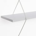 thumbnail image 4 of Danya B Contemporary Two Level Shelving System, 4 of 8