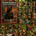 thumbnail image 5 of German Shepherd Advent Calendar 2025, 24 Days Christmas Countdown Calendar with Cute Dog Ornaments, 24 PCS 2D Festive Breeds Ornaments, Gift for Dog Lovers & Home Décor, 5 of 8