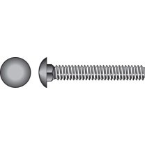 Hillman 3/8 in. Zinc-Plated Steel Carriage Bolt