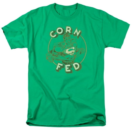 - Superman Corn Fed Mens Short Sleeve Shirt