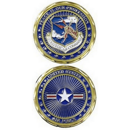 Logo Challenge Coin - Strategic Air Command Challenge Coin