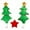 Green, variant on JLFNYA Christmas Decorations Clearance！Christmas Decorations for Car Exterior Decorations,Car Holiday Accessories,Christmas Trees Car Antlers,Car Kit,Christmas Car Decorations Deer Antlers