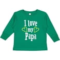 thumbnail image 3 of Inktastic I Love my Papa- hearts Boys or Girls Long Sleeve Toddler T-Shirt, 3 of 5
