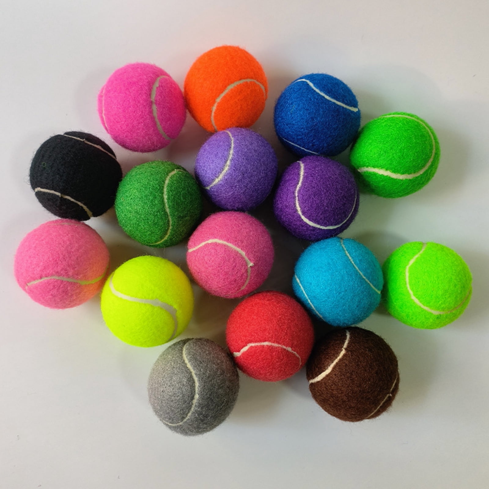 Tennis Balls, White 2.5 Inch, Pack of 20,Suitable for Tennis Beginners and Tennis Practice