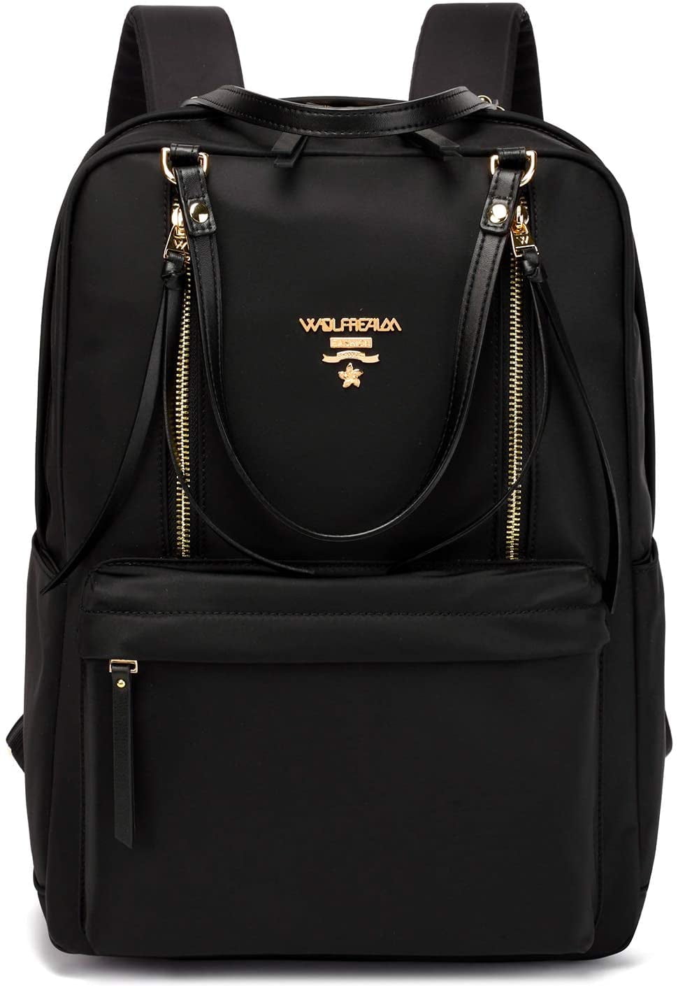 ladies black laptop backpack