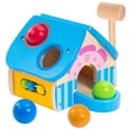 thumbnail image 1 of Juguete De Martillo De Madera Para Niños, Banco De Golpes, Juguetes Interactivos Para Padres E Hijos, Juguetes Educativos De Aprendizaje Temprano Para Bebés Yuarrent FN005529-00, 1 of 6