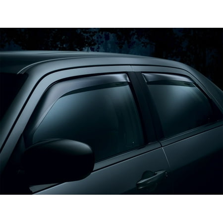 Seville Natural - WeatherTech 98-04 Cadillac Seville Front and Rear Side Window Deflectors - Dark Smoke