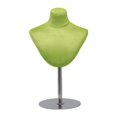 thumbnail image 1 of Busto de exhibición de collares de joyería Organizador de joyas Soporte para collares Estante de exhibición creativo de moda Soporte de exhibición de Plateado verde, 1 of 8