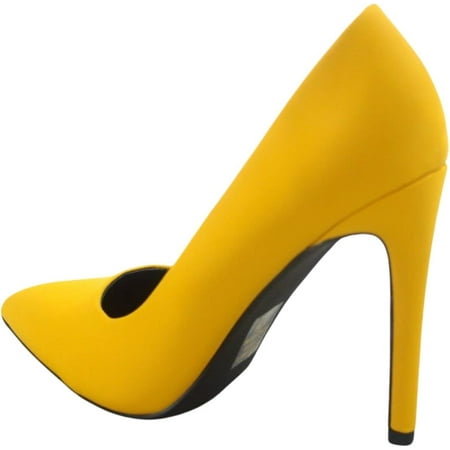 

Scheme-s Women s Bridal Sexy Color Slip On Pointed Toe Stiletto Heels Pump Shoes