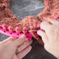thumbnail image 5 of Unique Bargains Round Knitting Machines Kit, Darning Weave Tool with Accessories, Green Style 1, 5 of 5