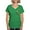 Irish Green, variant on CafePress - The Batini Women's V Neck T Shirt - Women's V-Neck Dark T-Shirt