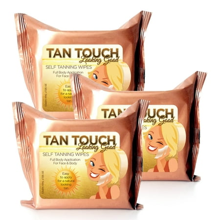 Totally Products Tan Touch Sunless Bronze Self Tanning 20-piece