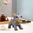 thumbnail image 3 of jifeng Statue Mignon Art Moderne Bonbon Bol pour Armoire Table à Manger Étagère Gris, 3 of 8