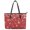 Christmas, variant on POLERO Soft-Toned Leopard Print Lightweight Saddle Handbag, Leather Tote Bag Waterproof Top Handle Totes for Travel Work