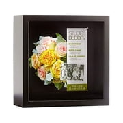 10” x 10” Black Extra Deep Shadow Box by Studio Décor - Memory Box Display Case for Keepsakes - Mementos - and Memorabilia - 1 Pack