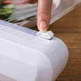 thumbnail image 2 of thinsony Cling Film Dispenser with Plastic Wrap Holder Cutter Food Wrap Kitchen Tool, 2 of 6