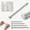 15-27 in, variant on Adjustable Tension Rod 15-27 IN, No Drill White Spring Loaded Curtain Rod, Multi-Purpose Extendable Tension Rod for Window Curtains, Closet, Bathroom, Cabinet Organizer