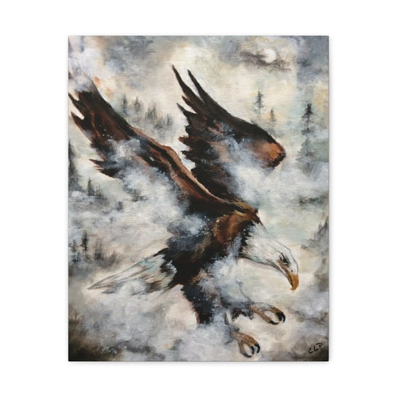 Snow Storm,  Cheryl Pettigrew Fine Art, Traditional Art, Unframed, Canvas