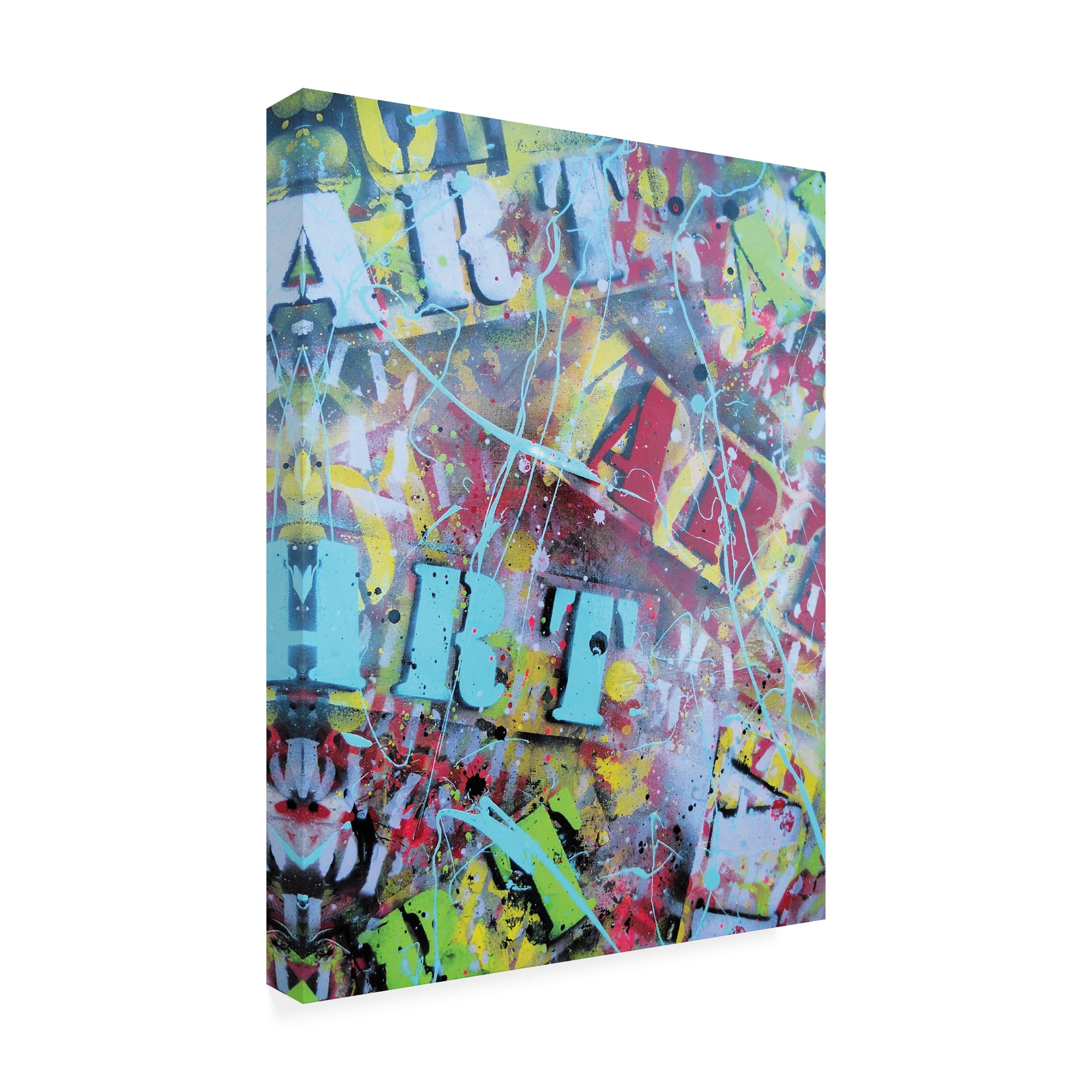 Trademark Fine Art 'Art Collage' Canvas Art by David Drioton