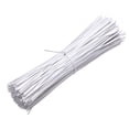 thumbnail image 3 of Unique Bargains Metallic Twist Ties 150mm x 1.8mm Plastic White Cable Cord Ties 500pcs, 3 of 4