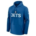 thumbnail image 4 of Men's Fanatics Blue Winnipeg Jets Authentic Pro Rink Hoodie, 4 of 5