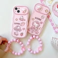 thumbnail image 2 of Sanrio-fundas de teléfono de hello kitty para iPhone, cubierta a prueba de golpes para modelos 14, 13, 12, 11 Pro Max, Mini, XR, X, XS MAX, 8, 7 Plus, SE, 2020 Fivean unisex, 2 of 2