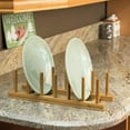 thumbnail image 4 of AAOMASSR Bamboo Dish Rack Plate Organizer for Kitchen Organization and Storage, 4 of 4