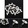 thumbnail image 1 of Fishing Rolling Swivels Fishing Tackle 30PCS 3-way Swivels Glow In Dark Durable for Fish, 1 of 5