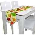 thumbnail image 3 of Coolnut Table Runner 13"x90", Autumn Colorful Leaves Washable Table Cloth Runner for Holiday Home Wedding Table Top Decoration, 3 of 5