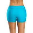 thumbnail image 6 of Charmo Swimsuit Bottoms for Women Tummy Control Swim Shorts Solid Boardshorts, 6 of 6