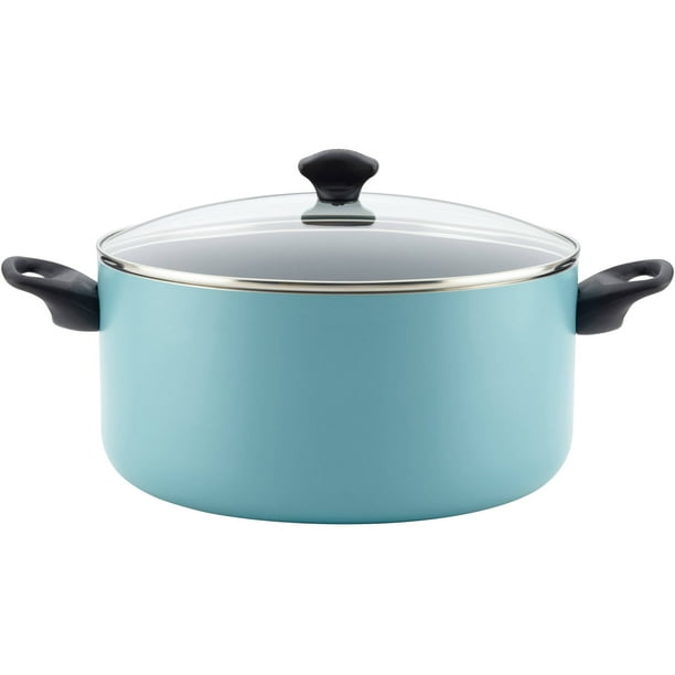 Farberware DishwasherSafe Nonstick Aluminum Covered Stockpot, 10.5