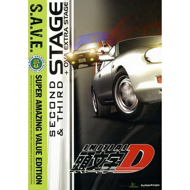 Initial D Stage Two And Stage Three S A V E Dvd Walmart Com Walmart Com