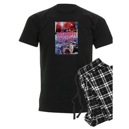 

CafePress - Power Rangers Morph And Chill - Men s Dark Pajamas
