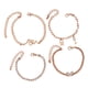 thumbnail image 4 of 4 pulseras para mujer, joyería de muñeca, pulsera de cadena con dijes de moda ajustable, para fiesta de compromiso en la playa, cumpleaños, 4 of 9