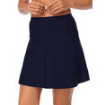 thumbnail image 3 of Hilor Women's High Waisted Swim Bottom Tankini Skirt with Panty, 3 of 5