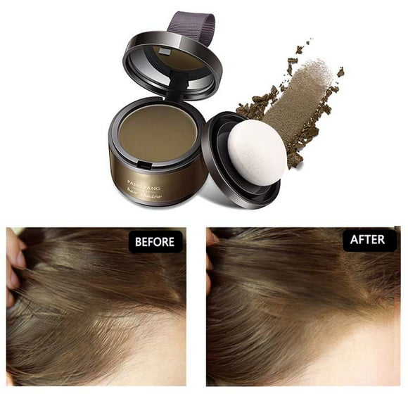 Polvo reparador para rellenar la frente con material para la línea del cabello y la línea del cabello