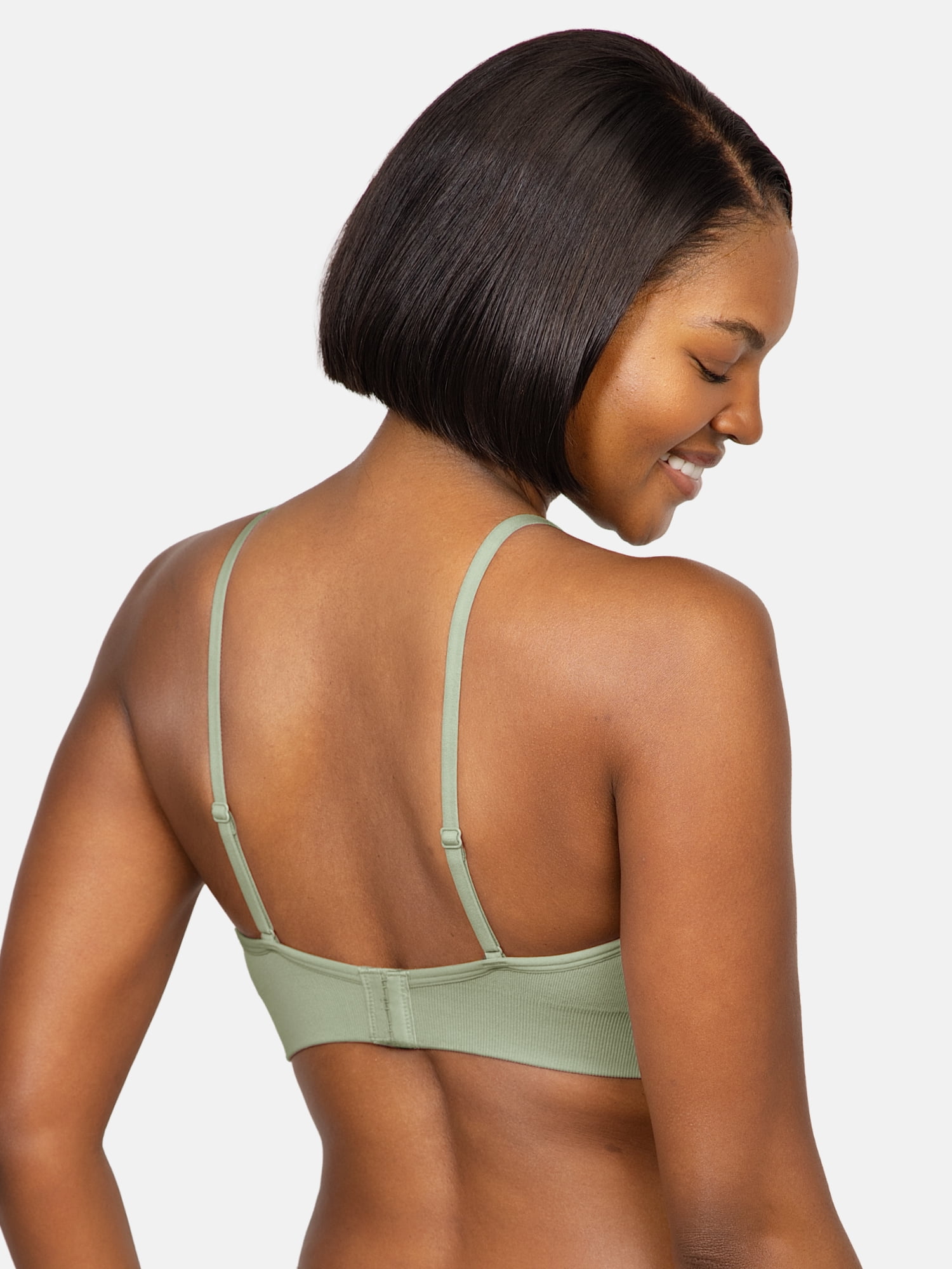 Fruit of the Loom Women's Seamless Triangle Bra, 2-Pack, Sizes S-4XL