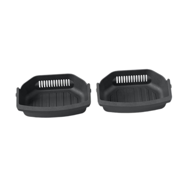 2 cajas almacenamiento para debajo del asiento del coche, gran capacidad, fácil instalación, versátiles, con cajones, accesorios interiores para el Trasero