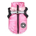 thumbnail image 4 of PULLIMORE Warm Dog Coat, Dog Cold Weather Snow Jacket Vest Waterproof Windproof Winter Pet Clothes for Small Medium Large Dogs (Pink,L), 4 of 10