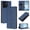 Dark Blue, variant on Allytechgroup Flip Phone Case for Motorola Moto G (2026) with Card Slots, PU Leather Protective Rugged RFID Blocking Slim Fit Non-Slip Shockproof Bumper for Women Men, Orange