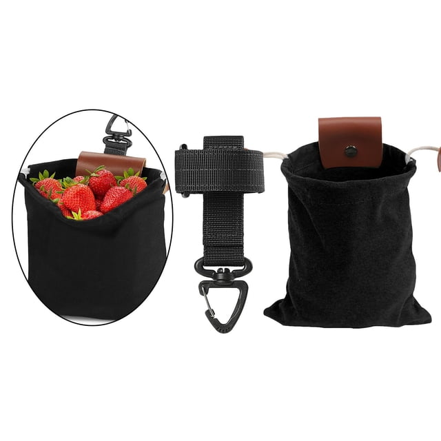 Bolsa de Forraje Multiusos Macarena con Cordón y Hebilla Negro